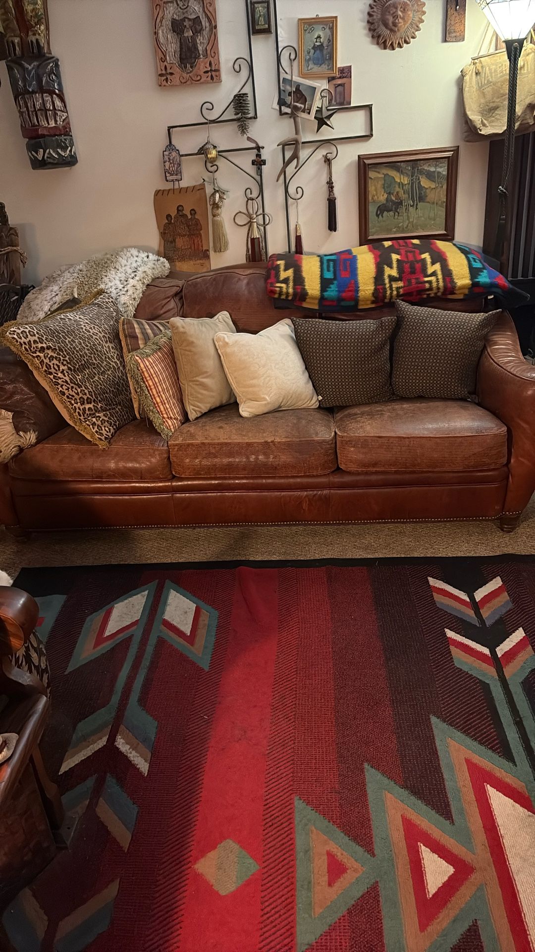 All Leather Sofa