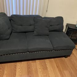 Gray  Love Seat & Sofa Set