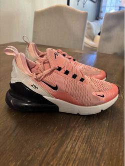 Nike Pink and Black Air Max 270 Style Sneakers