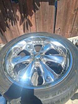 22" inch rims and tires