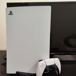 PS5 and controller