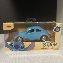 Lilo & Stitch Volkswagen Beetle Diecast 1:32 Scale NEW