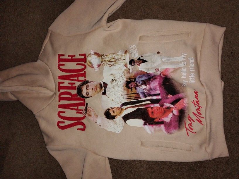 Scarface Hoodie Cream