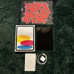 IPad 2022 10th Generation with Box