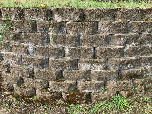 Concrete Garden Wall Blocks - Retaining Wall Stones $2 ...