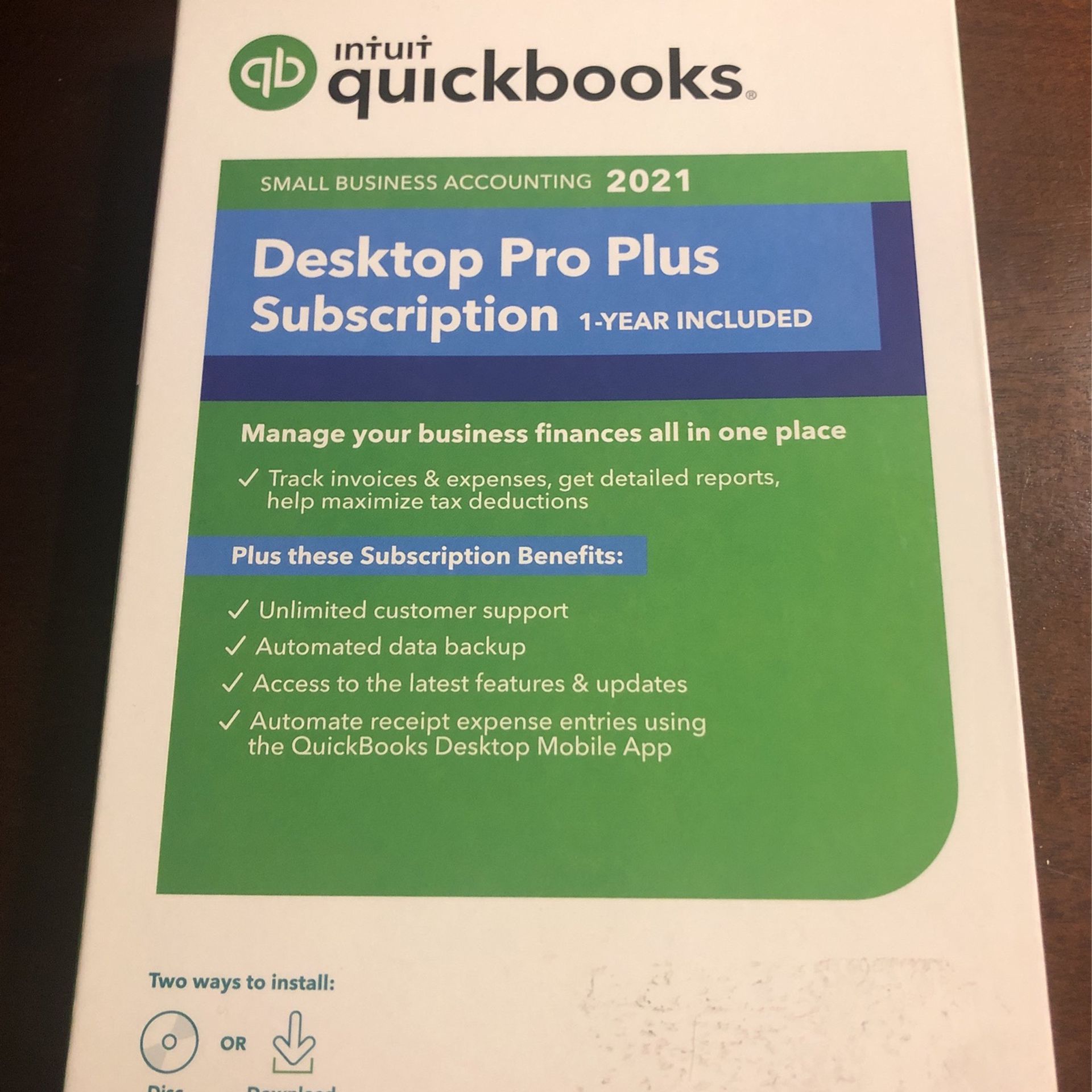 2021 Desktop Pro Plus 1 Year Free Subscription