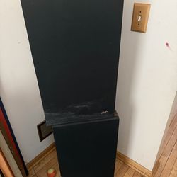 2 JVC speakers