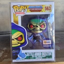 Funko Pop Battle Armor Skeletor Gemini Exclusive