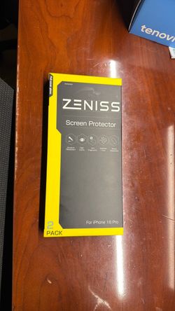 Zeniss Screen Protector for iPhone 16 Pro 2-Pack