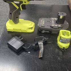 Ryobi 18V 3/8" Drill/Driver Kit PDD209K