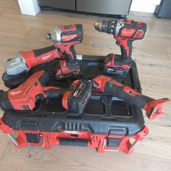 Milwaukee M18 FUEL Power Tools  Batteries  Drills