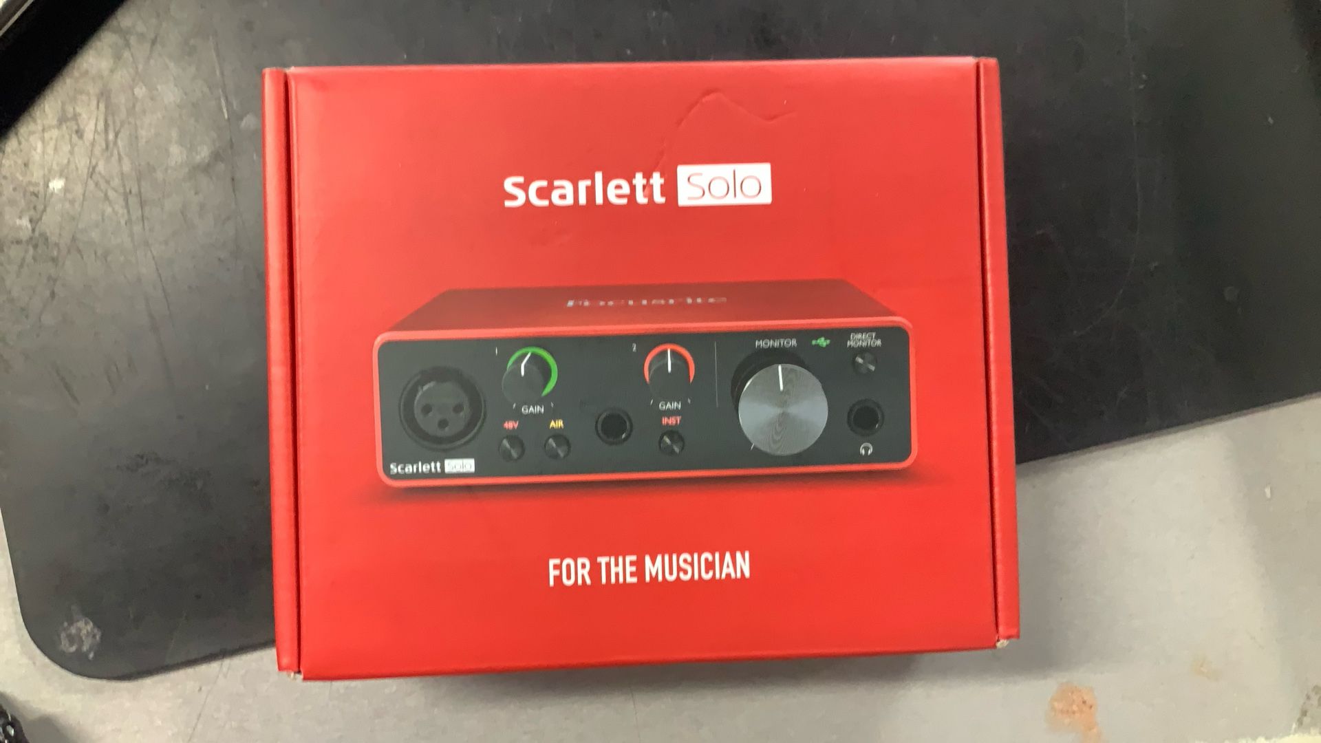 Scarlett Solo 3rd Generation Audio Interface 