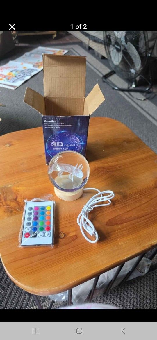 3D Crystal Ambient Light