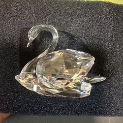 Authentic Swarovski Crystal Swan 
