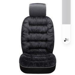 

TEEGUI Universal Car Seat Cover, Plush Comfort Car Seat Cover, Warm Plush Car Seat Cover Front Rear Pad C