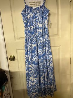 Airy Smocked Maxi Dress