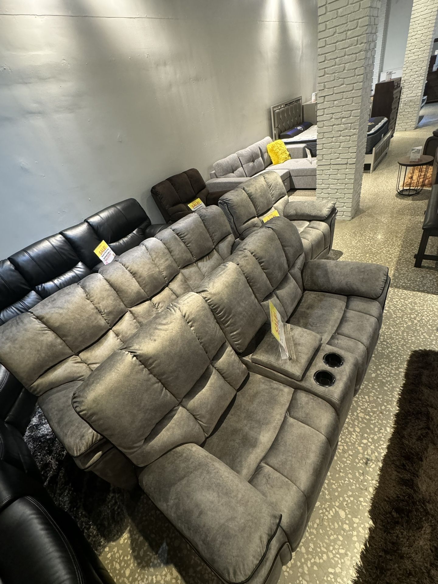 Gorgeous Gray Barcelona Sofa And Loveseat Set!$1099!*SAME DAY DELIVERY*NO CREDIT NEEDED*EASY FINANCING*HUGE SALE*