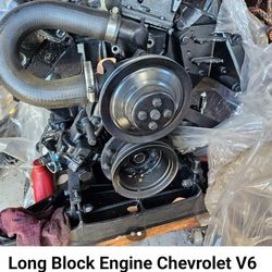 Chevrolet V-6 Fresh Rebuilt Long Block