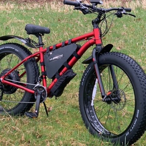 NEW 1500 Watt Fat Tire E-bike With 20ah Battery