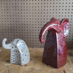 Pier 1 Elephant Bookends