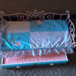 Our generation (American Girl size) doll bed