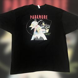 Paramore The After Laughter Summer Tour Black T-Shirt 3XL NWOT