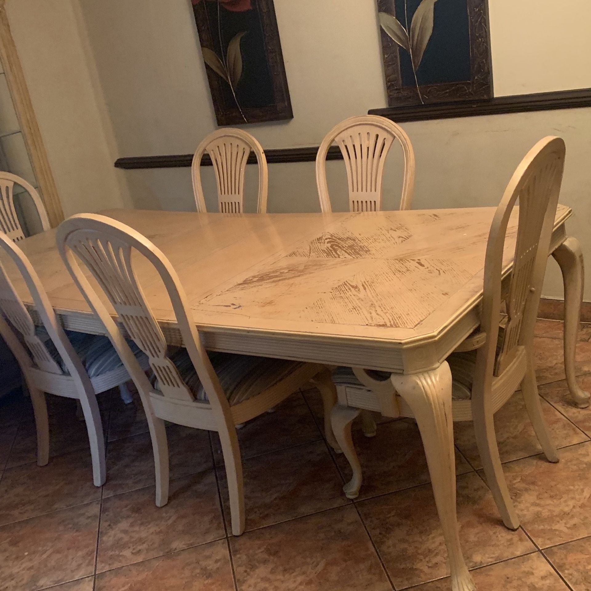 Dinner Table, Mesa De 6 Sillas