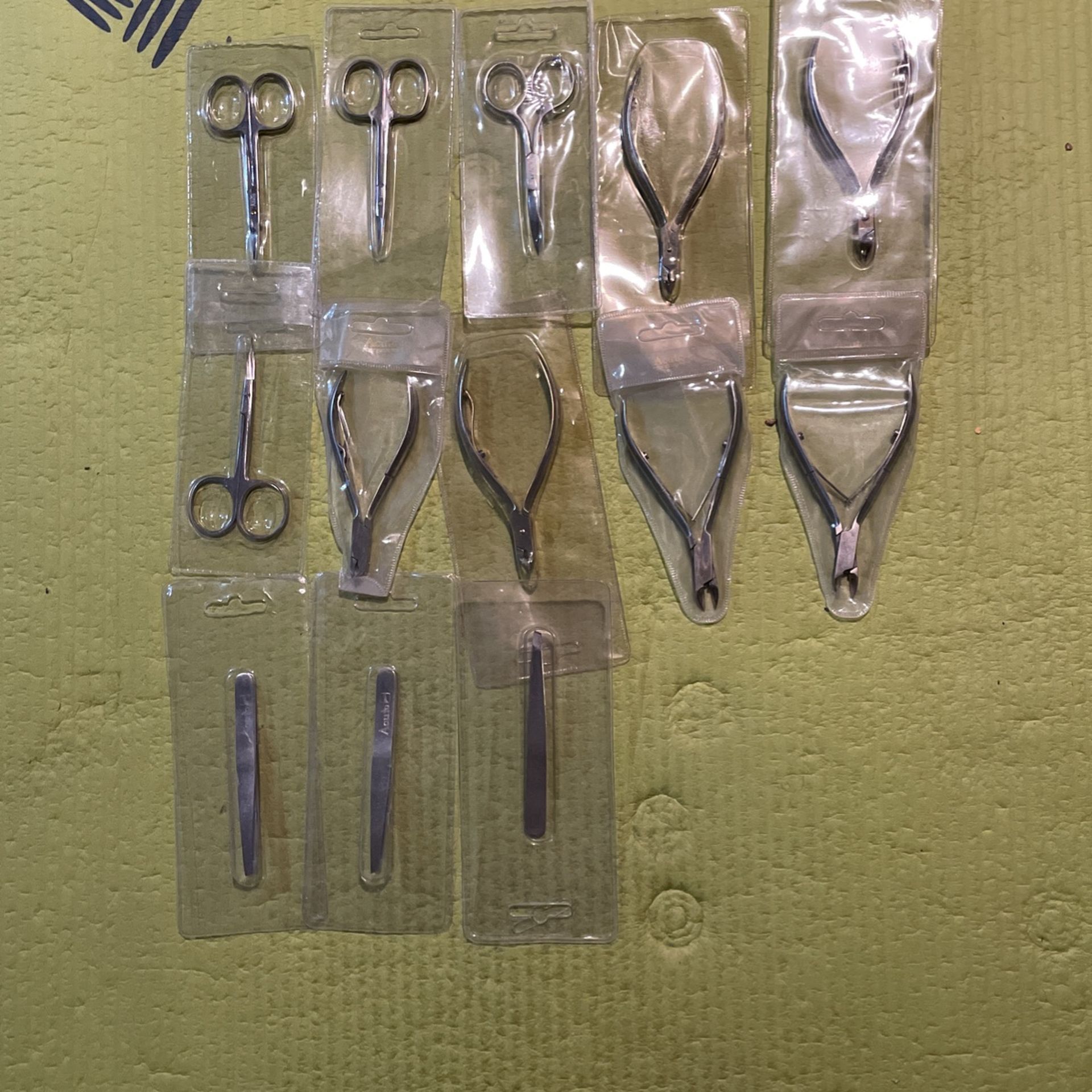 Nail Cutter Cuticle Clipper, nail scissors, Tweezers Slant Tip