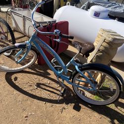 Blue Beach Cruiser. Needs Tubes. 