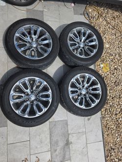 Ram 1500 OEM Wheels with Bridgestone Tires – Set of 4