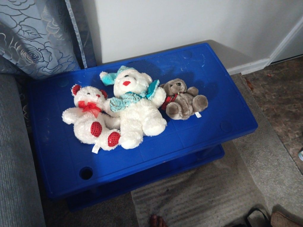3 Teddy Bears.