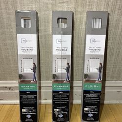 23 in. X 48 in. Vinyl Blinds ($10 All)