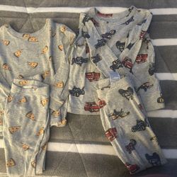 Toddler Pjs And Jordan Vest 3T