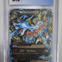 2014 POKEMON XY FLASHFIRE M CHARIZARD EX 69 CGC8.5 ENG