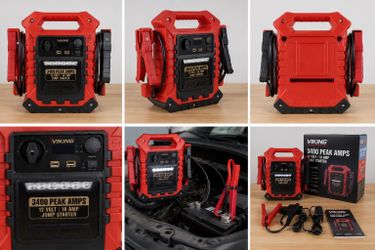 VIKING 3400 Peak Amp Professional Jump Starter 12V/24V