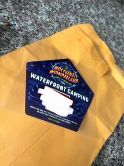 NOCTURNAL WATERFRONT CAMPING PASS