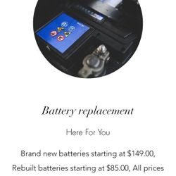 Batteries/Roadside Assistance