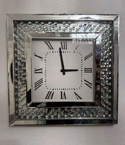 Z Gallery wall mirror clock