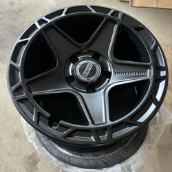 17x9 Black Wheel Centerline Hammer 844SB 5x5