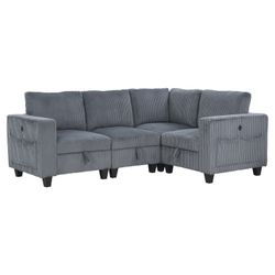 New Sectional Grey 