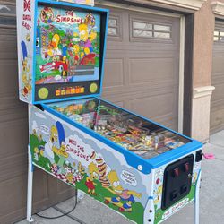 The Simpsons Pinball Machine Data East