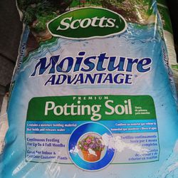 Potting Soil And Garden Soil