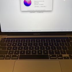 MacBook Pro 13-inch M1 2020 8GB 256GB Storage 