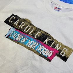 VTG Carole King 1993 Tour T-shirt Size Large