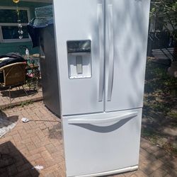 White Whirlpool Refrigerator