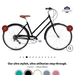 Like New!!!  8 Speed City Bike - Brooklyn Bicycle Co