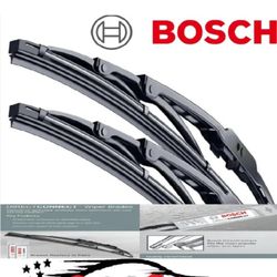 BOSCH Windshield Wiper Blades Direct Connect Front 24" for Suzuki Toyota 2PCS ONE USED ONE NEW👈
