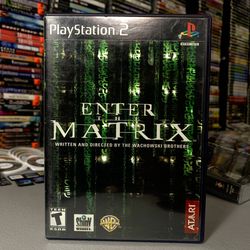 Enter the Matrix (Sony PlayStation 2, 2003) *TRADE IN YOUR OLD GAMES/TCG/COMICS/PHONES/VHS FOR CSH OR CREDIT HERE*