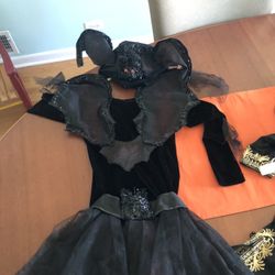 Girls Handmade Cat Women Costume