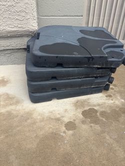Umbrella stand weights